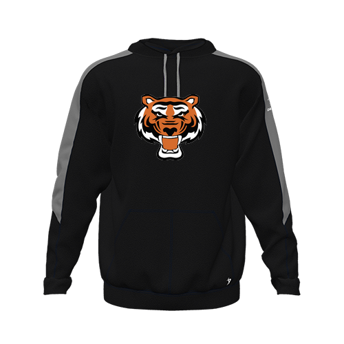 [CUS-DFW-HOOD-FLC-LSL-BLK-YXS-LOGO1] Hoodie (Youth XS, Black, Logo 1)