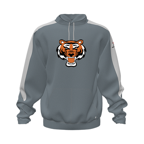 [CUS-DFW-HOOD-FLC-LSL-GRY-YXS-LOGO1] Hoodie (Youth XS, Gray, Logo 1)