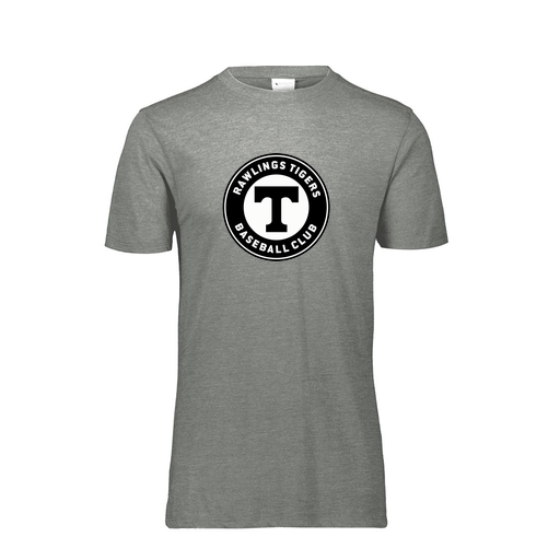 [FTSCUBGY-YS-LOGO2] Decker Youth Tri-Blend T-Shirt - Short Sleeve (Youth S, Gray, Logo 2)