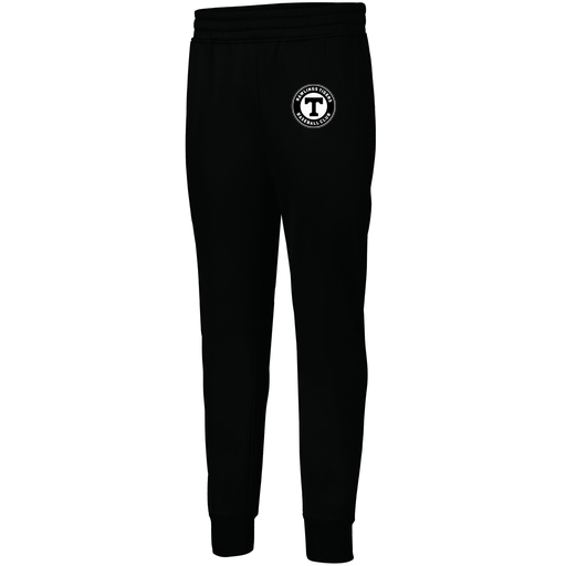 [5566.080.XS-LOGO2] Men's PERFORMANCE FLEECE JOGGER (Adult XS, Black, Logo 2)