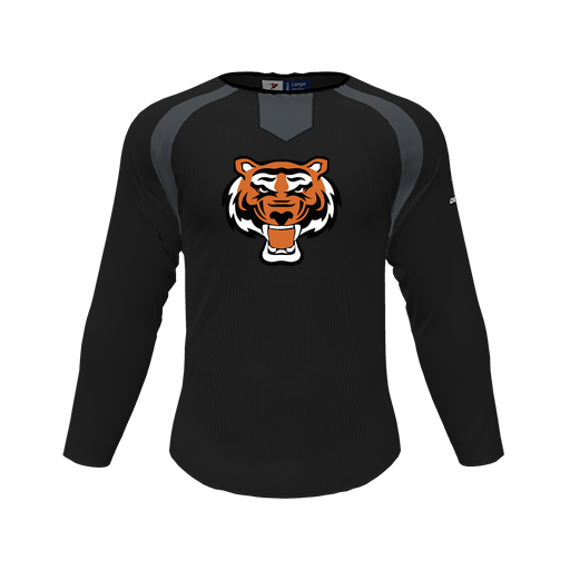 [CUS-DFW-PULL-FLC-CNK-LSL-BLK-YS-LOGO1] Pullover (Youth S, Logo 1)