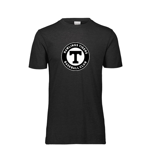 [FTSCUBBK-AS-LOGO2] Decker Men's Tri-Blend T-Shirt - Short Sleeve (Adult S, Black, Logo 2)