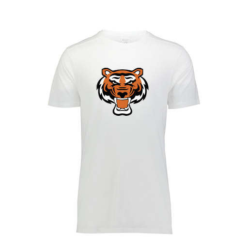 [FTSCUBWH-YS-LOGO1] Decker Youth Tri-Blend T-Shirt - Short Sleeve (Youth S, White, Logo 1)