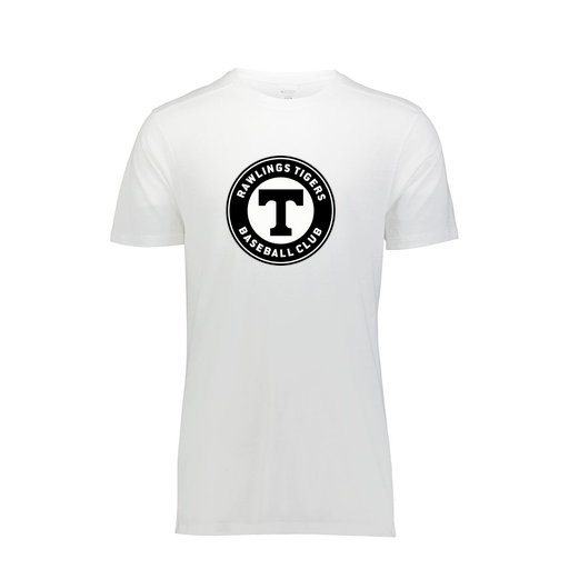 [FTSCUBWH-YS-LOGO2] Decker Youth Tri-Blend T-Shirt - Short Sleeve (Youth S, White, Logo 2)