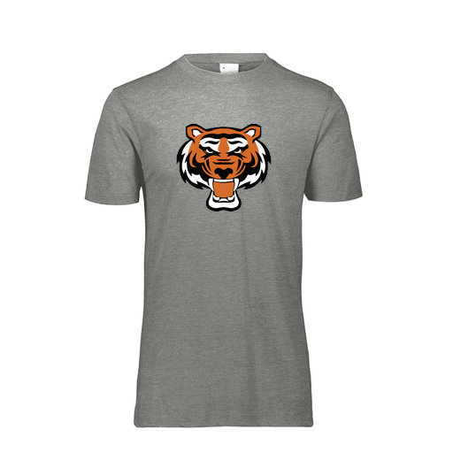 [FTSCUBGY-YS-LOGO1] Decker Youth Tri-Blend T-Shirt - Short Sleeve (Youth S, Gray, Logo 1)