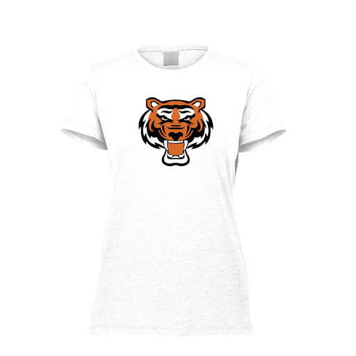 [FTSCUBWH-FAXS-LOGO1] Decker Women's Tri-Blend T-Shirt - Short Sleeve (Female Adult XS, White, Logo 1)