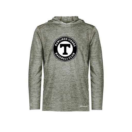 [FOLHCGGY-YS-LOGO2] Decker Youth Charge Hoodie (Youth S, Gray, Logo 2)